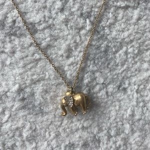 Elephant pendant necklace from J. Crew